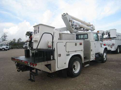 50 foot bucket truck.