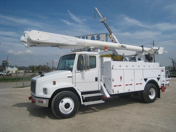Bucket Truck with AC.