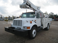 Bucket trucks with Outriggers.