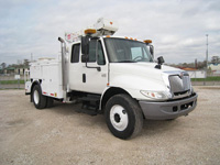 Extended Cab Bucket Truck