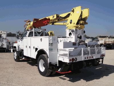 Digger Derrick Truck