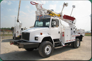 Featured Digger Derrick Truck