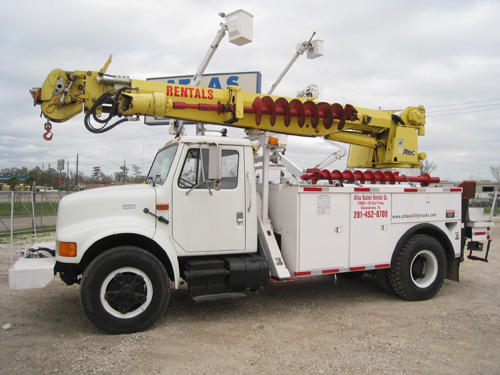 Digger Trucks for Rent.