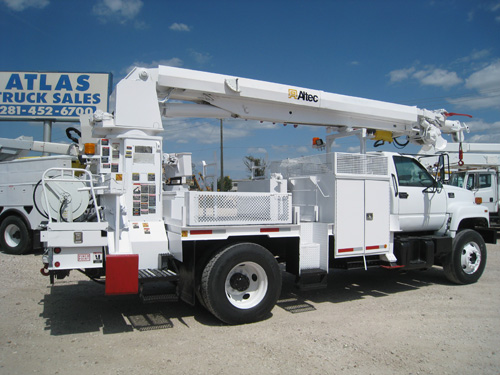 Altec digger truck.