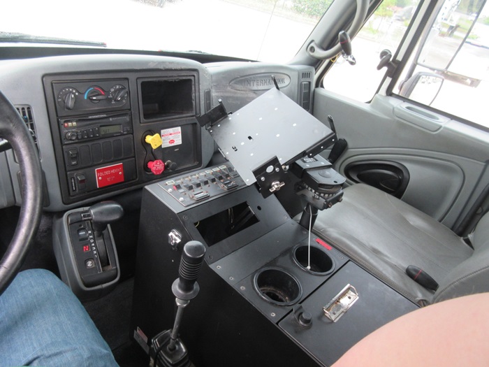 Digger Truck Control Console.