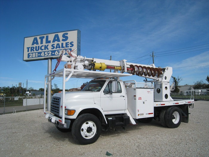 TEREX Digger Truck.