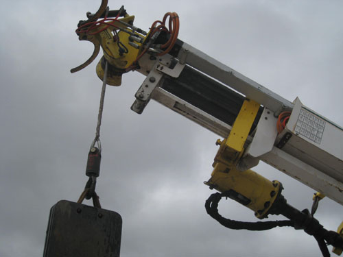 Turrnat Mounted Winch & Pole Claws.