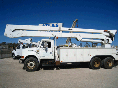 81' Bucket Truck Work Height