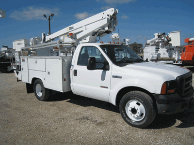 Aluminum Ladder Rack Bucket Truck