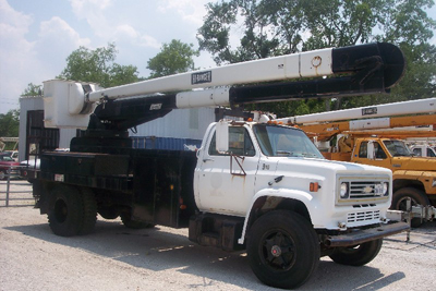 This is a Hi-Ranger bucket truck.