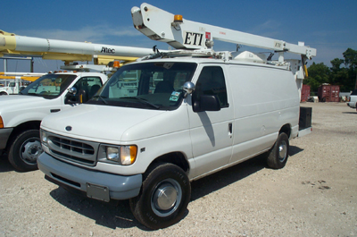 Bucket Trucks - Bucket Van