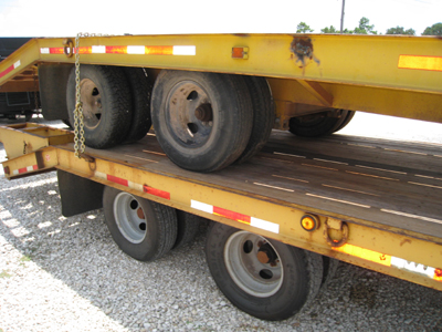 Trailers Stacked